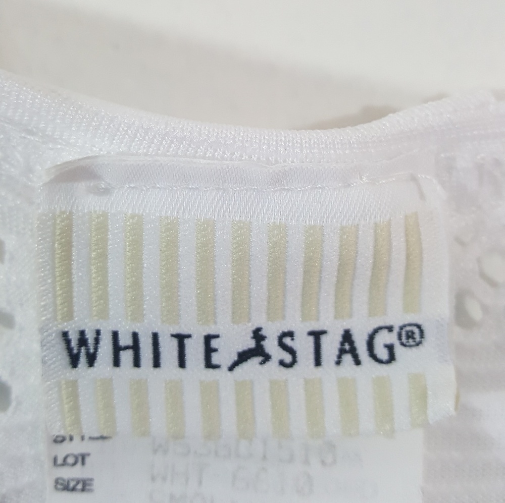 Swimsuit Cover-up White Size Small  White Stag - Picture 4 of 7